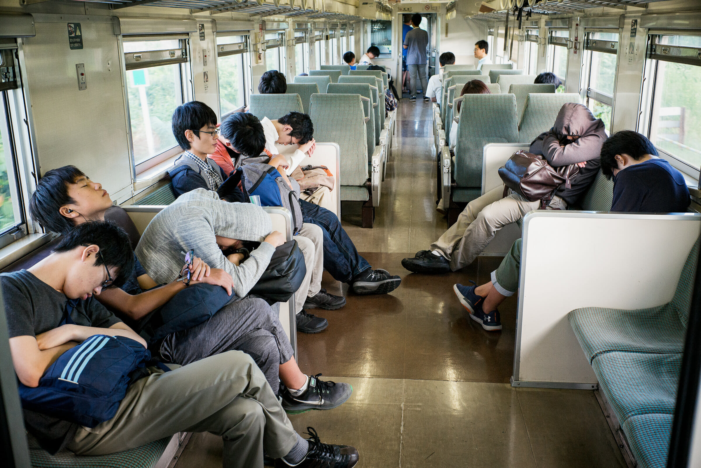 Public train japan
