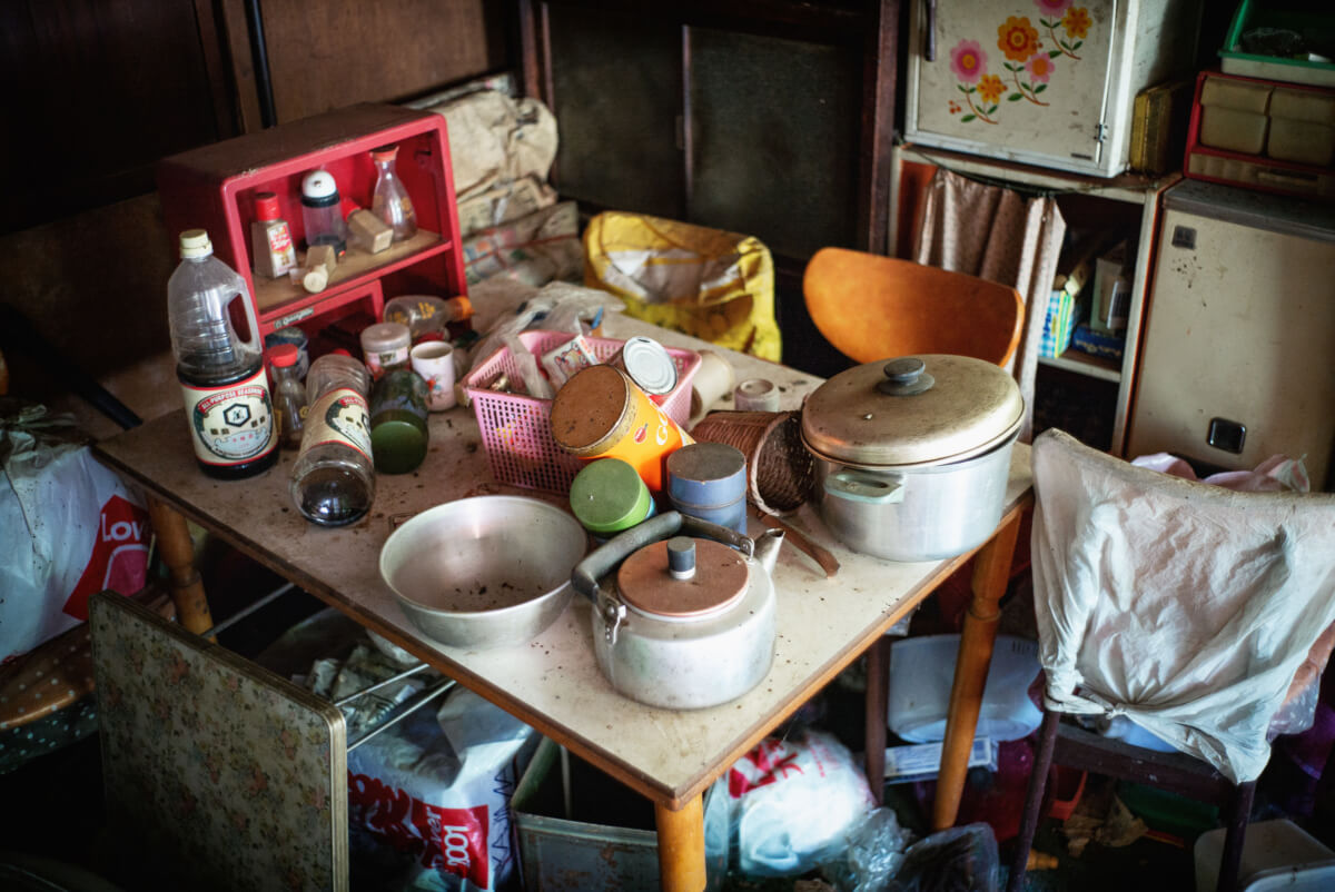 photographs from an abandoned Japanese village