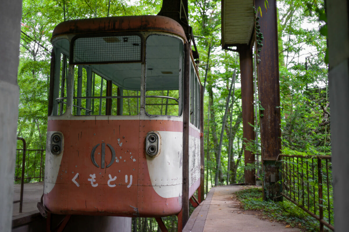 long-abandoned and beautiful tokyo cable cars