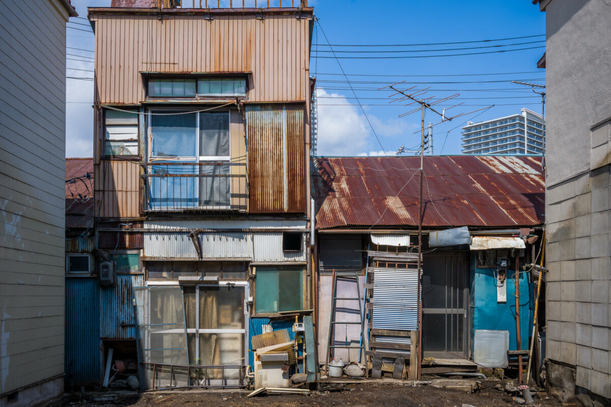 The last remnants of an old Tokyo shopping street
