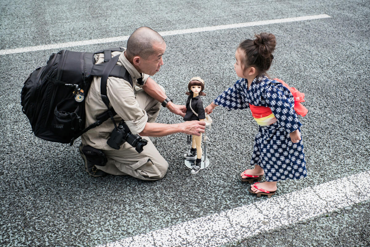 Japanese dolls for big boys and little girls