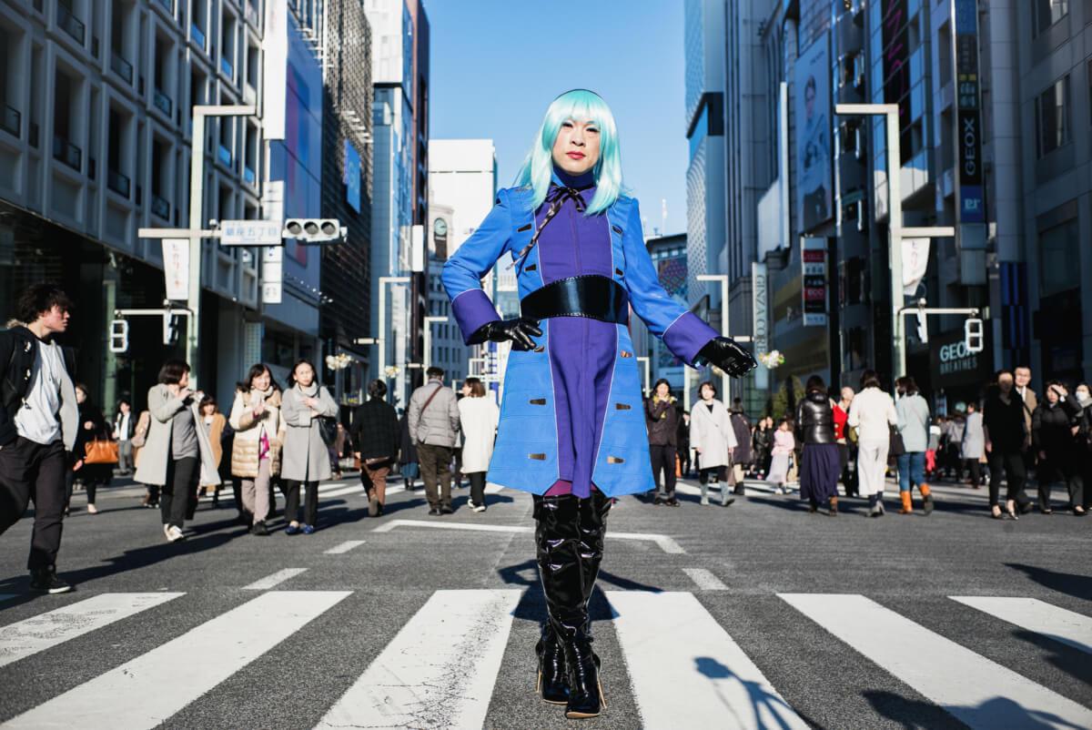 Bold and eye-catching Tokyo cosplay