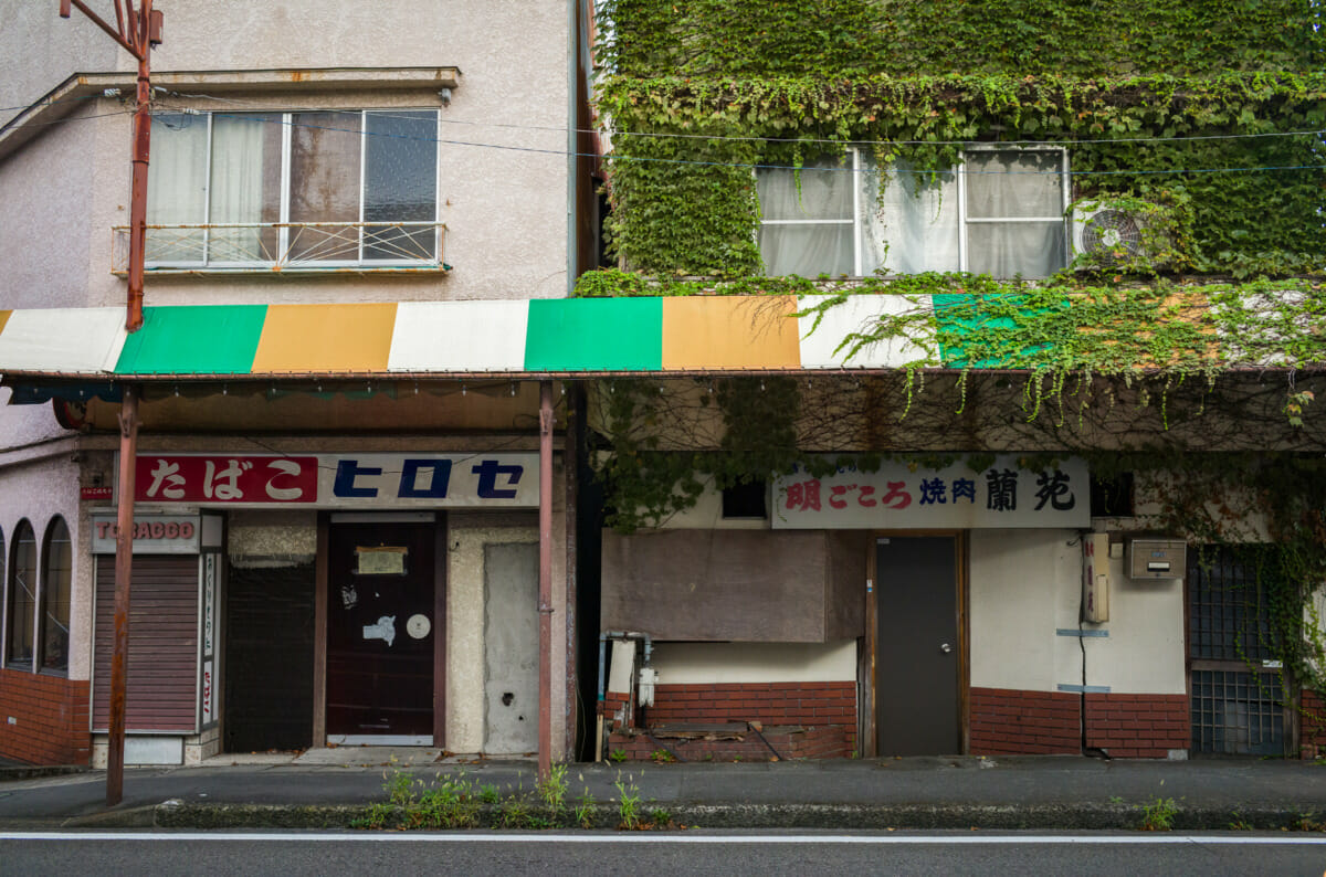 Faded scenes from a few Japanese coastal towns