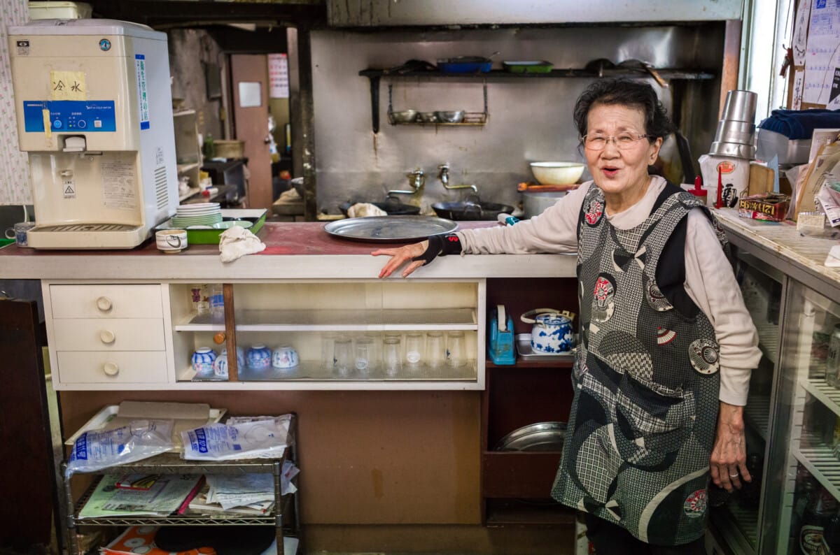 A half-century old Japanese restaurant and its elderly owners