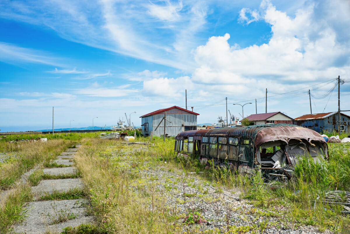 the harsh beauty of Japan's northernmost coastline