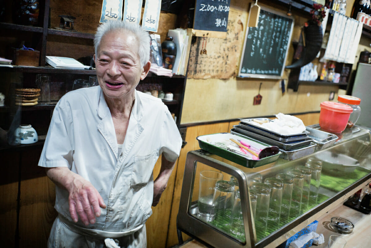 elderly Japanese portrait