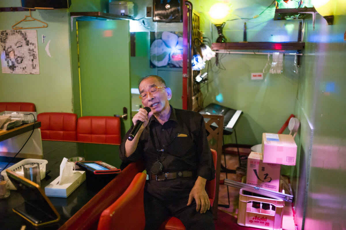 Scenes and a story from a little street of Tokyo bars