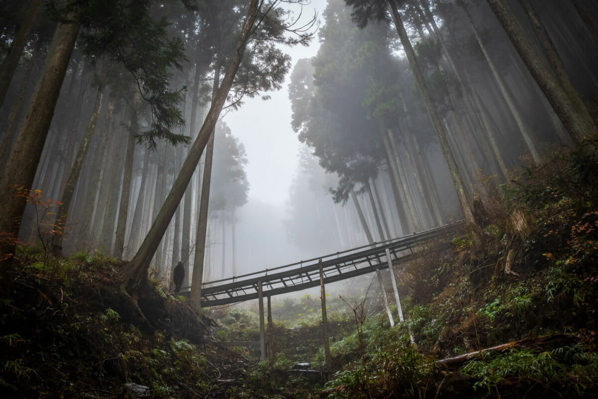 misty mountains and abandoned homes of Tokyo’s far west