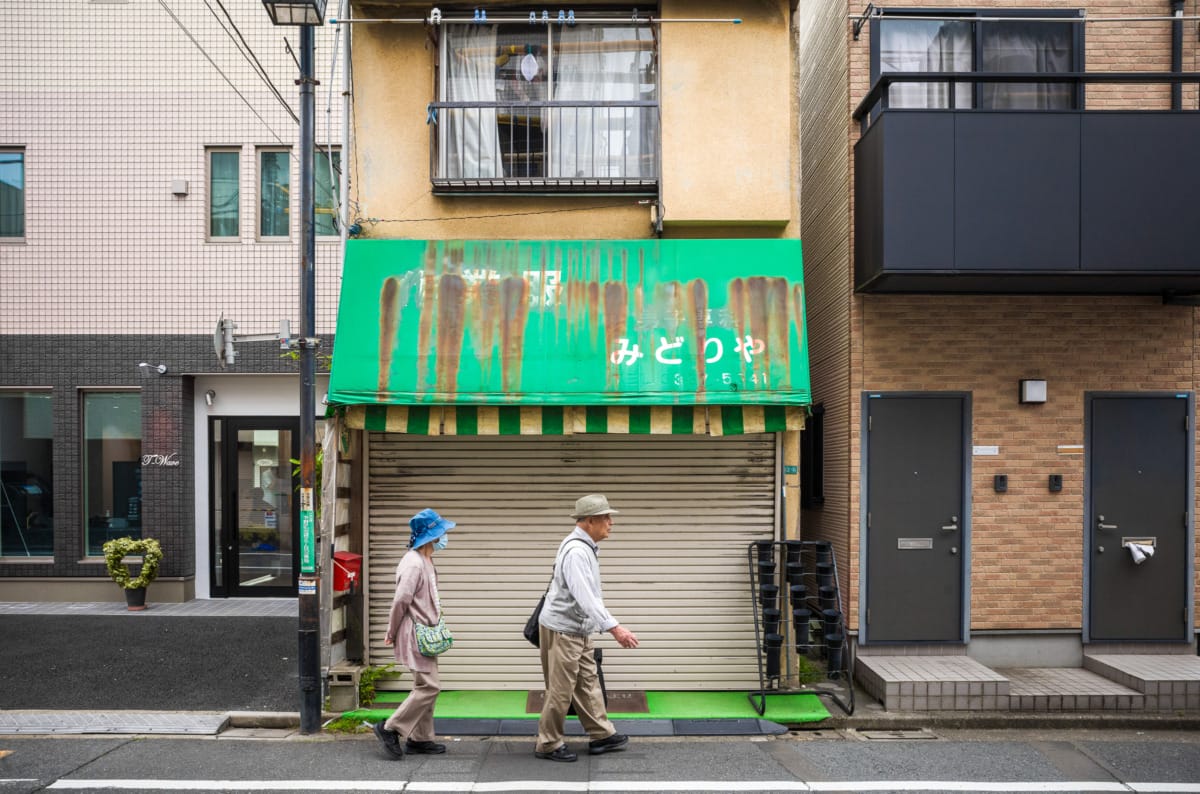 New and rapidly disappearing old Tokyo
