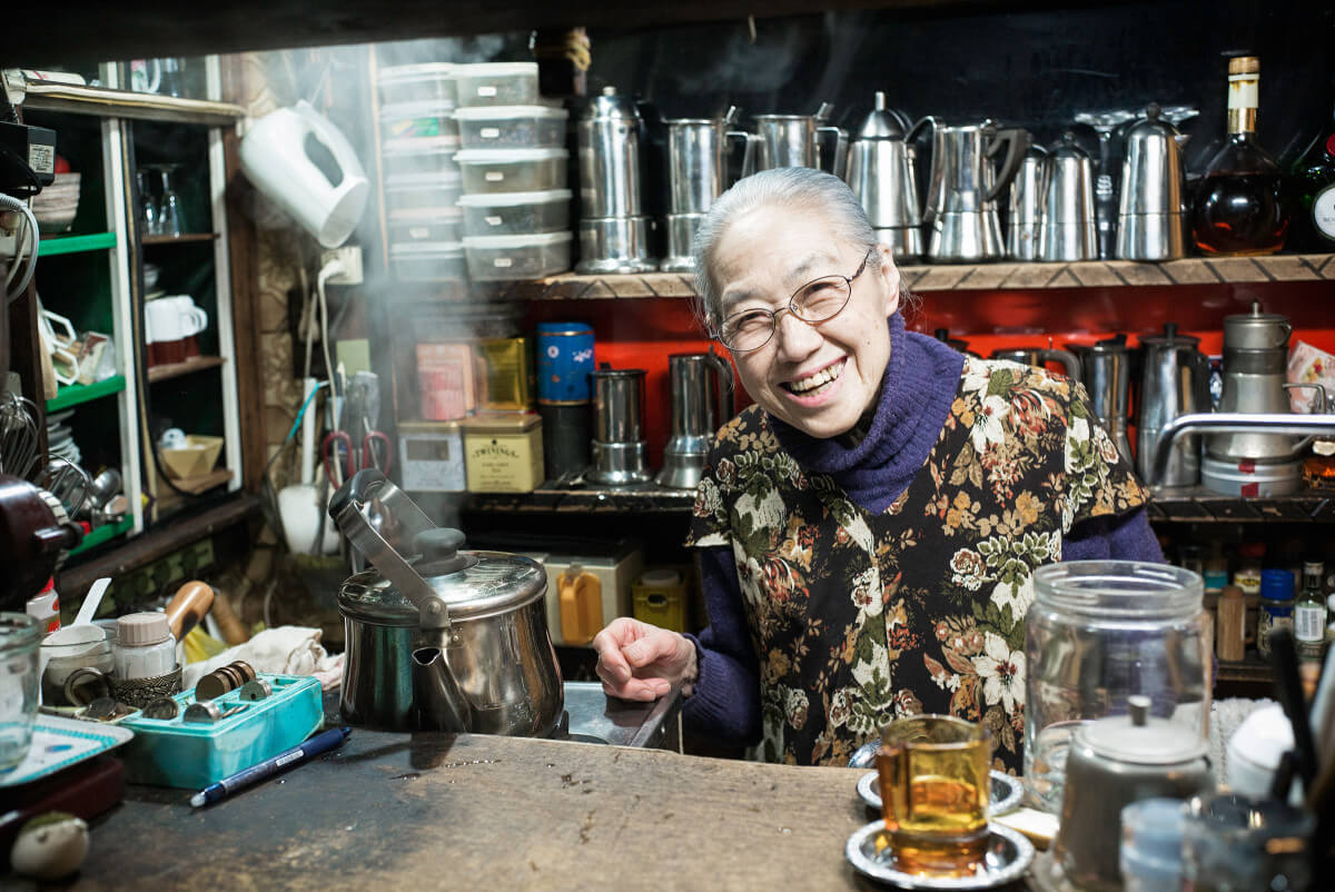 old Tokyo coffee shop owner
