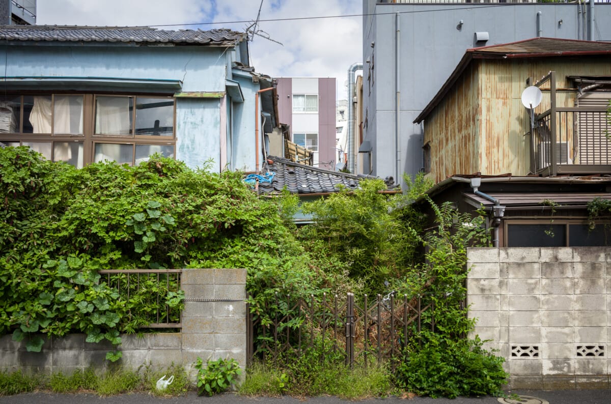 An old Tokyo laundrette, colours and lots of Coca-Cola