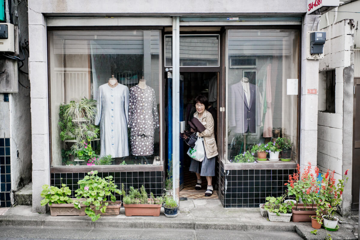 an old and traditional Tokyo tailors
