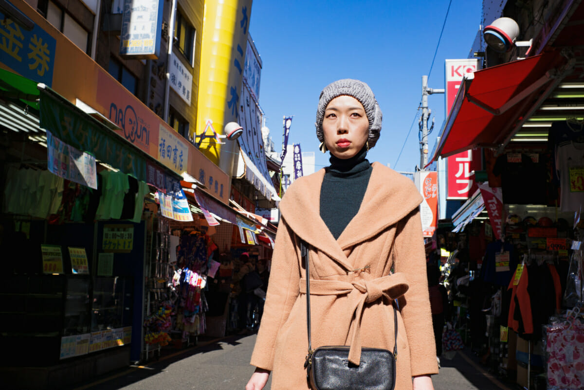 Portrait of a Tokyo shopper