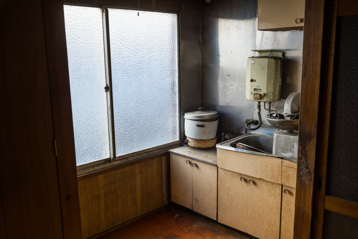 A retro and abandoned Tokyo ramen restaurant