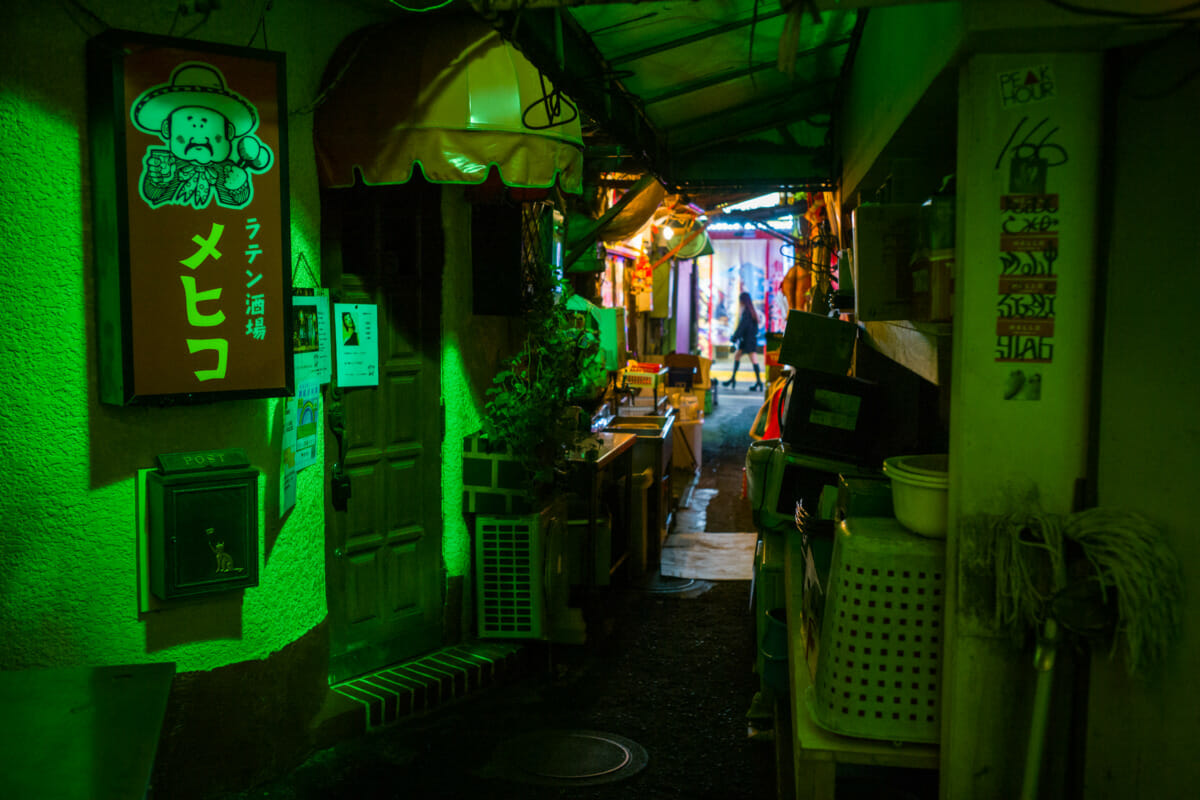 Quiet moments in the middle of Shinjuku’s crowded nightlife scene
