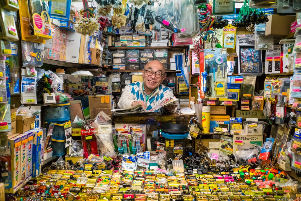 tiny Tokyo shops