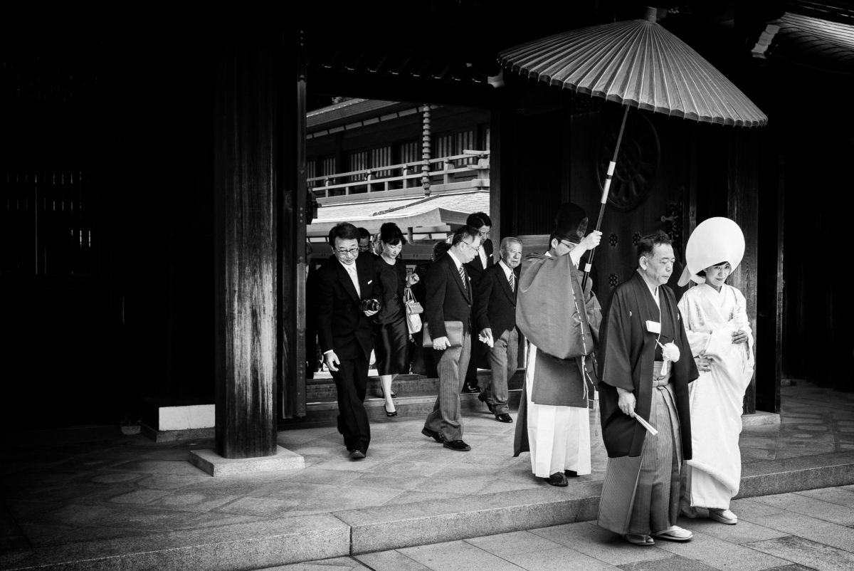traditional japanese wedding in Tokyo