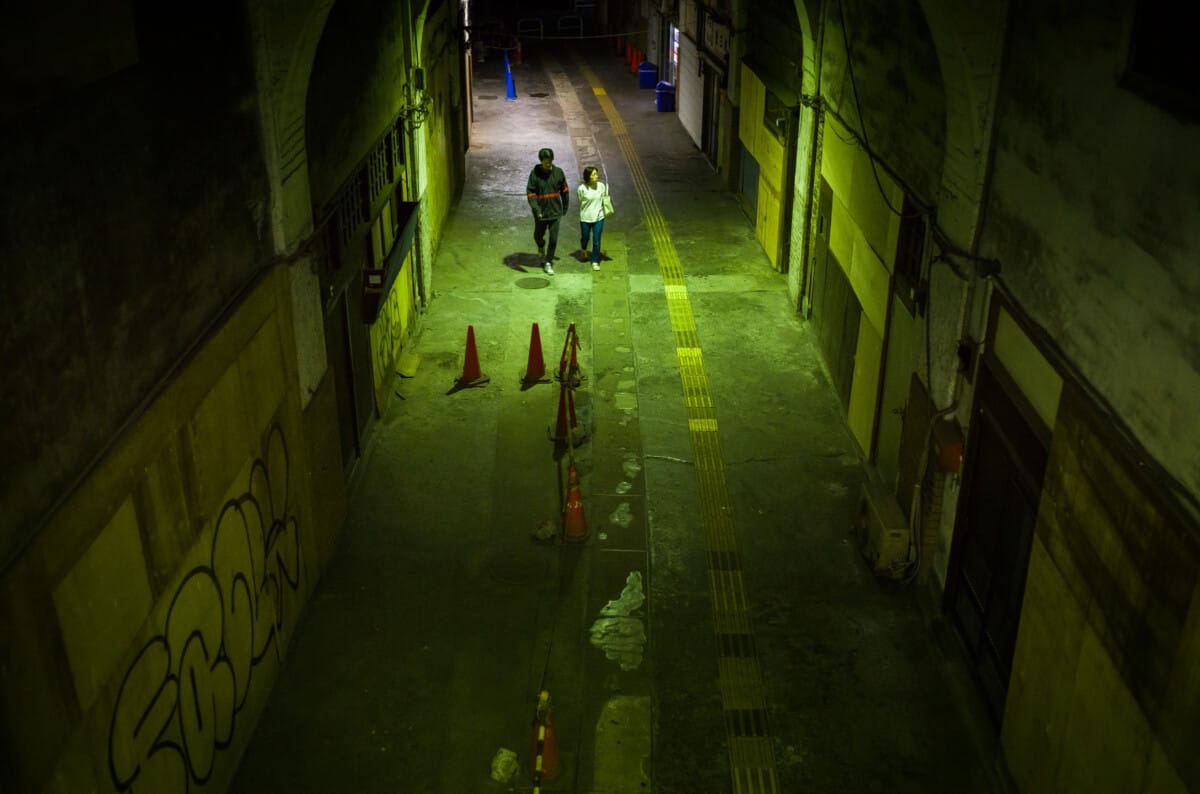 Scenes from Japanese train and subway stations