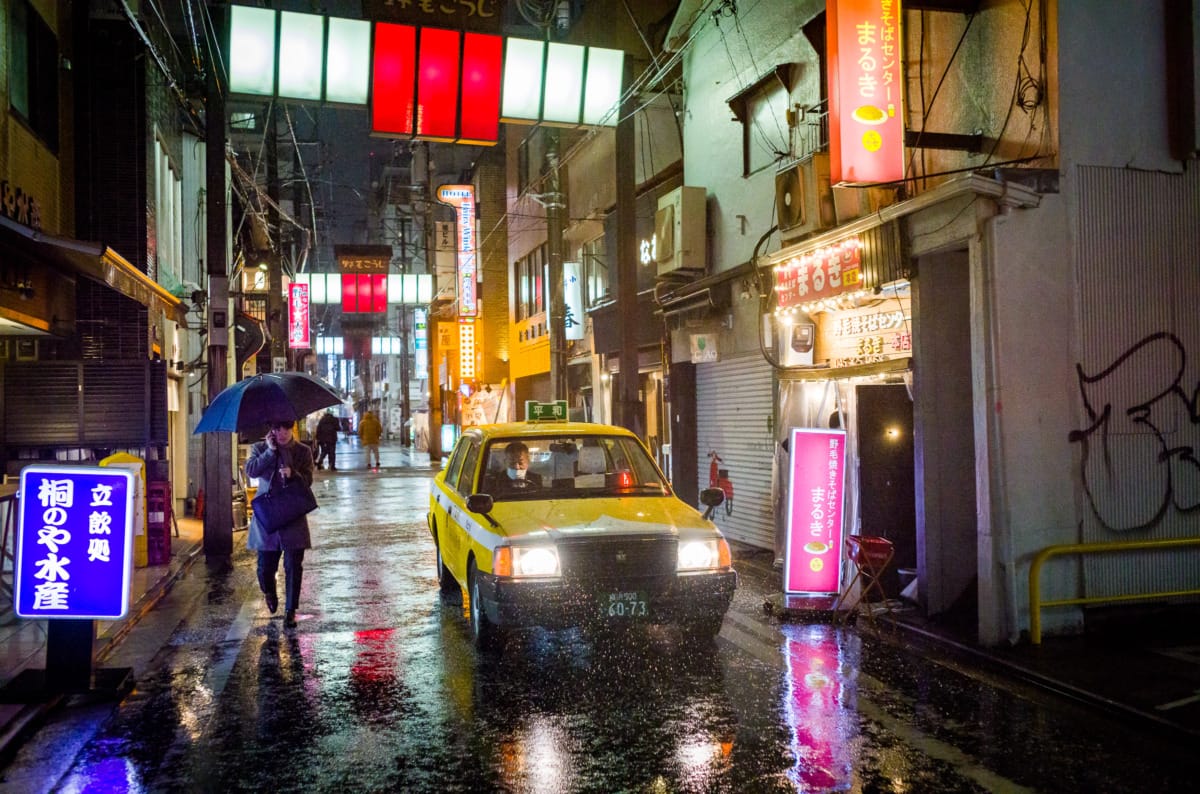 Yokohama in the rain